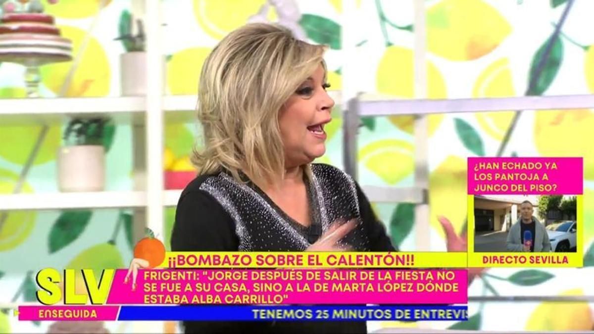 El dardo envenenado de Terelu a la productora de Ana Rosa El dardo envenenado de Terelu a la productora de Ana Rosa