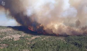 Testimonios del grave incendio en Castellón y Teruel: "Puede ser apocalíptico"