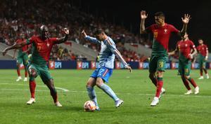 España gana a Portugal y se clasifica para la 'final four' de la Liga de Naciones