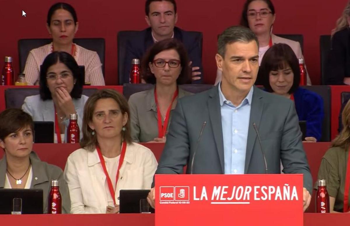 Sánchez ve positiva la unión de Sumar y Podemos, pero alerta sobre que el voto útil es el del PSOE