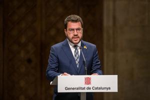Pere Aragonès prepara un Govern con independientes tras la salida de Junts