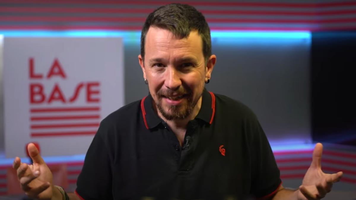 Pablo Iglesias, en el vídeo de presentación del Canal Red. Pablo Iglesias, en el vídeo de presentación del Canal Red.