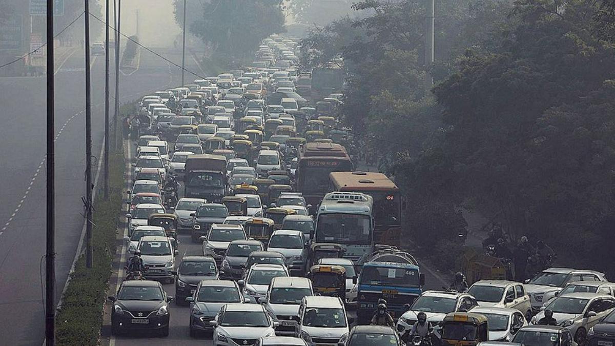 Contaminación en Nueva Delhi en una imagen de archivo. 