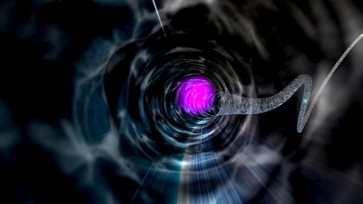 Los agujeros negros dispondrían también de un túnel del tiempo