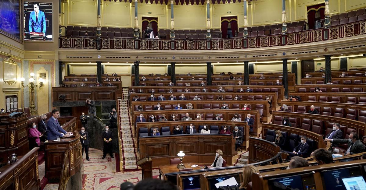 El Pleno del Congreso de los Diputados. El Pleno del Congreso de los Diputados.