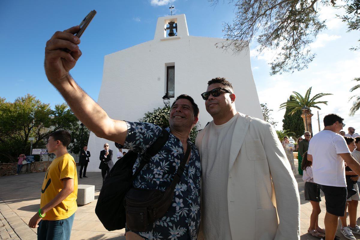 Todas las imágenes de la boda de Ronaldo Nazário en Ibiza