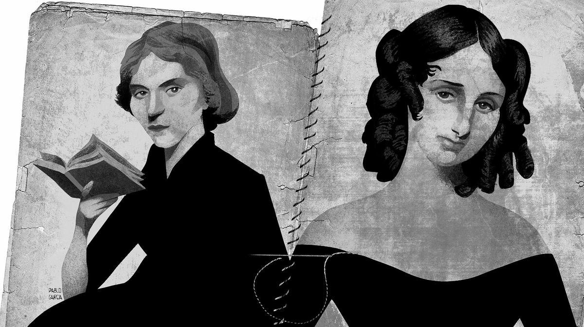Mary Shelley y su madre Mary Wollstonecraft.