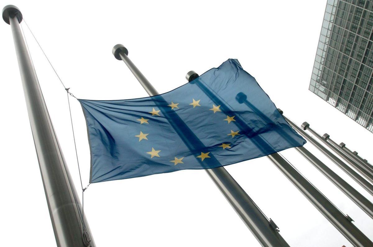 La bandera de la Unión Europea, en una imagen de archivo.