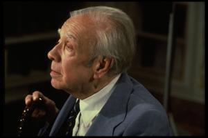 El escritor Jorge Luis Borges.