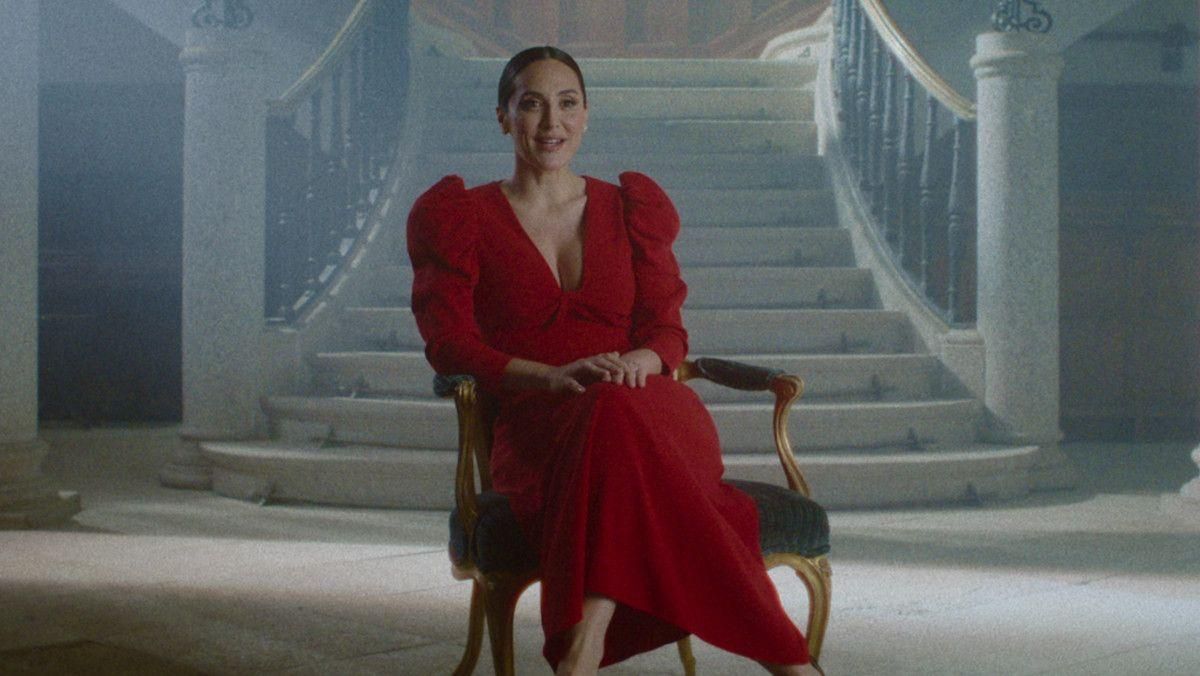 Tamara Falcó, en una imagen de ’La marquesa’ de Netflix. Tamara Falcó, en una imagen de ’La marquesa’ de Netflix.