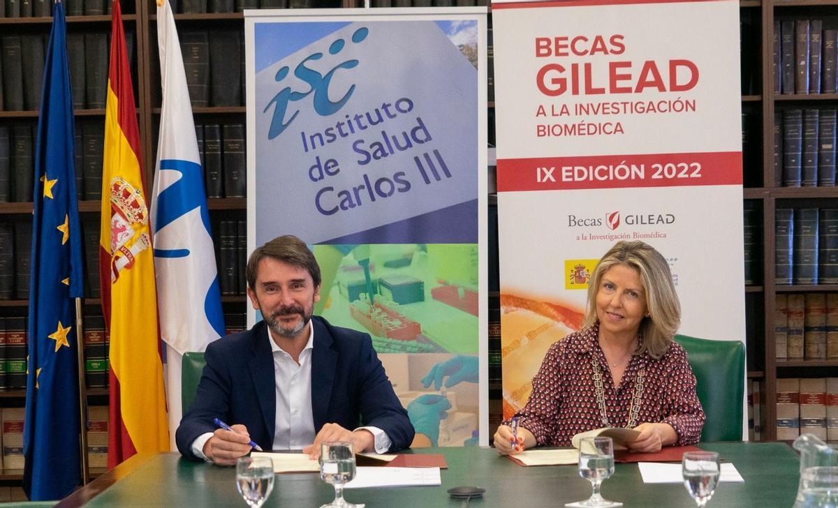 Gilead y el Instituto de Salud Carlos III se unen para impulsar la IX edición de las becas a la investigación biomédica en España