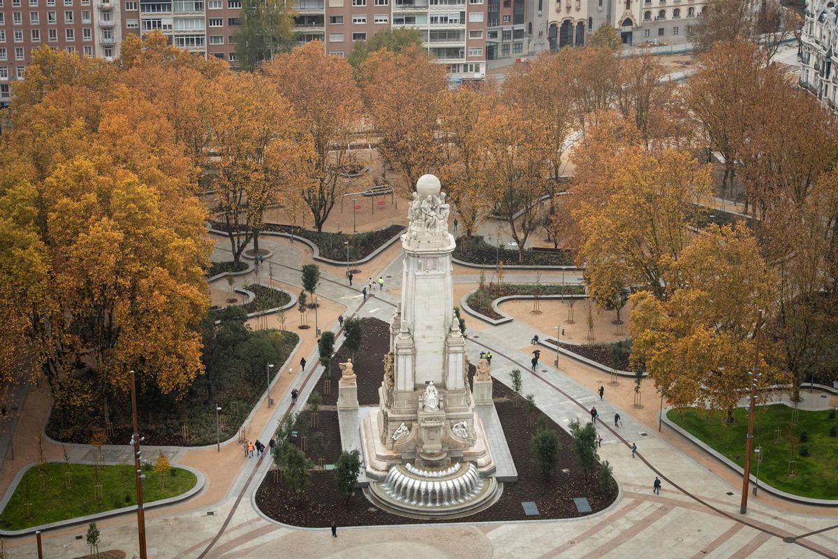 La nueva Plaza de España de Madrid La nueva Plaza de España de Madrid