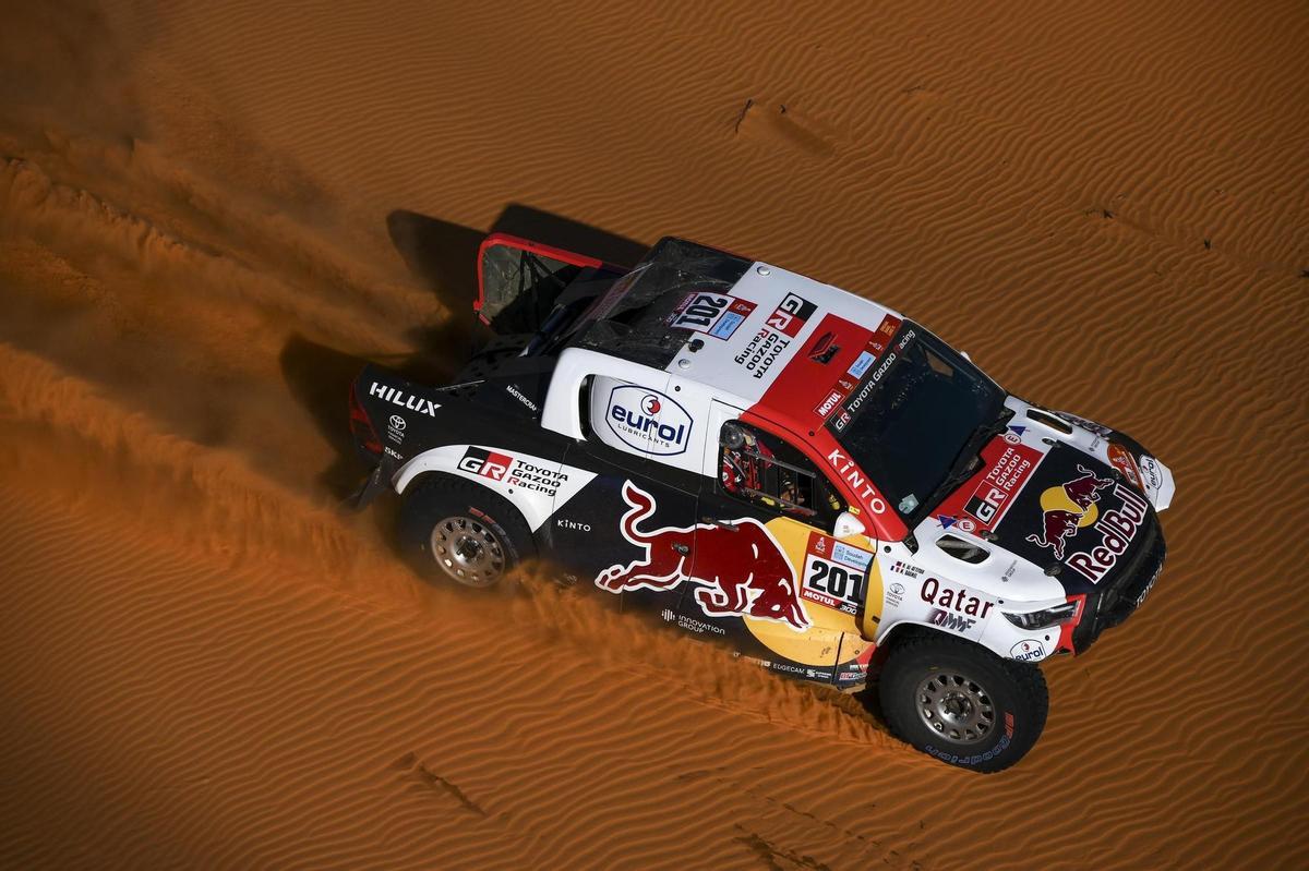 Al-Attiyah se consolida como líder antes del día de descanso del Rally Dakar