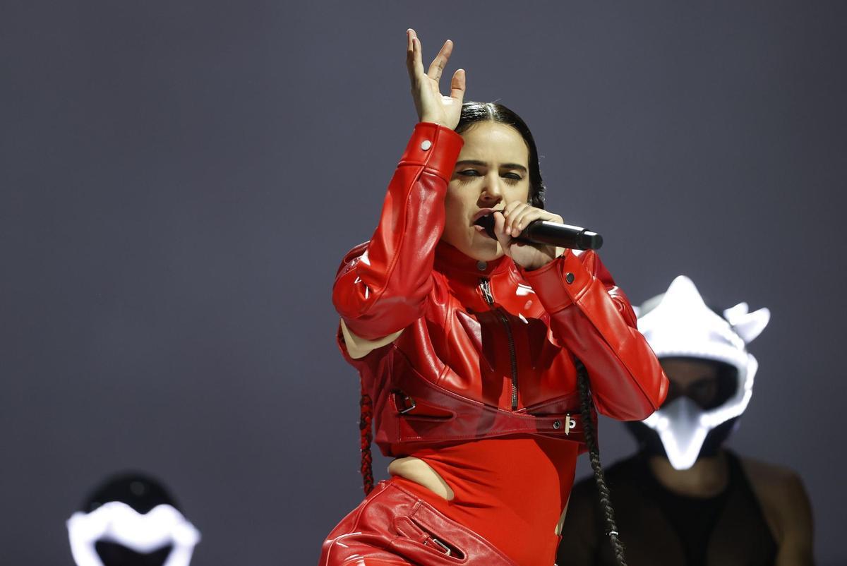 El concierto de Rosalía en Madrid, en imágenes