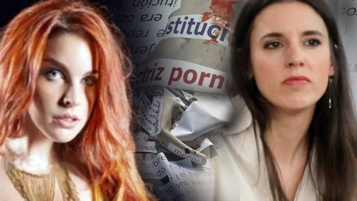 La exactriz porno Amarna Miller pide 280.000 euros de indemnización a Irene Montero