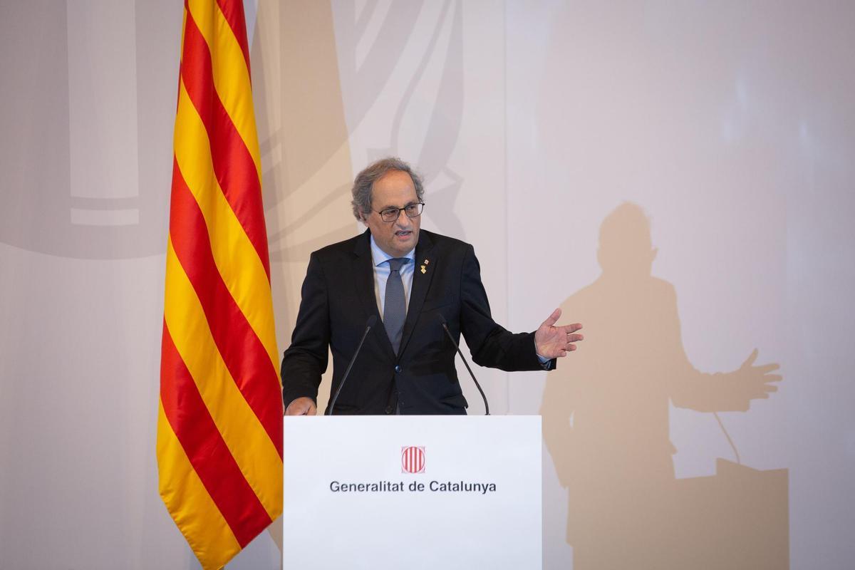El expresidente de la Generalitat, Quim Torra.