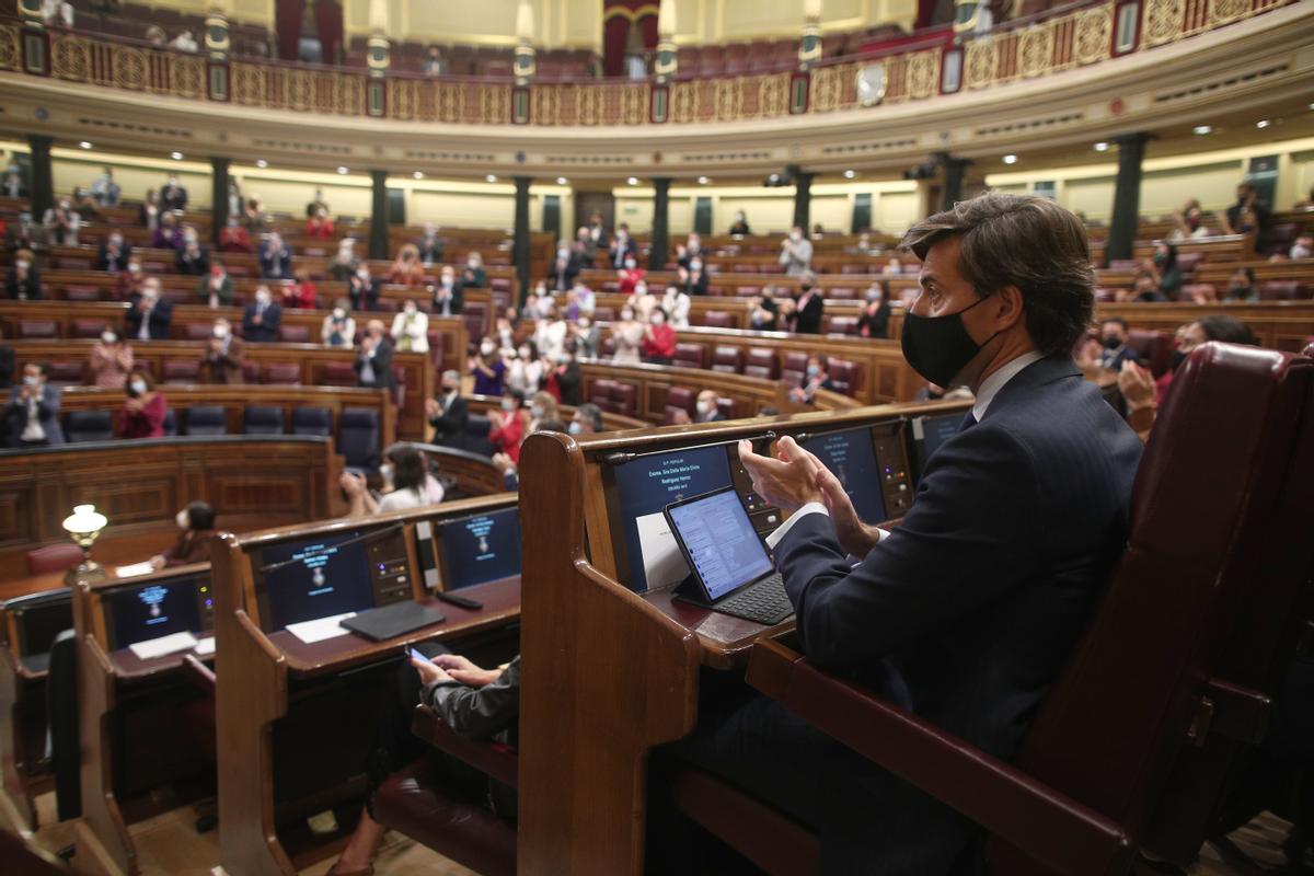 El Congreso de los Diputados, en una sesión plenaria.