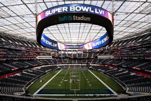El Sofi Stadium, que acogerá la Super Bowl entre los Rams de Los Ángeles y los Bengals de Cincinnati. EFE/EPA/ETIENNE LAURENT/Archivo