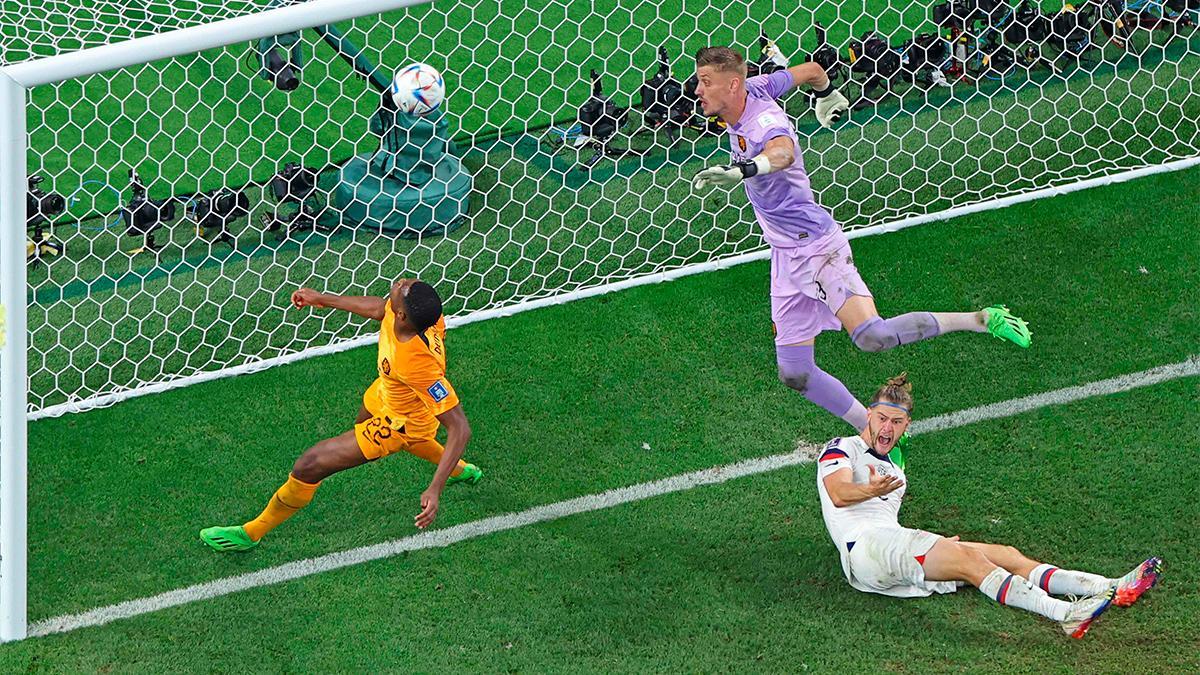 Países Bajos - Estados Unidos | El gol de Wright