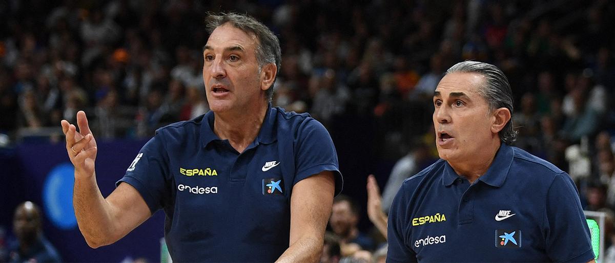 Luis Guil, segundo entrenador de Scariolo: "Lo de este Eurobasket supera todo lo imaginable"