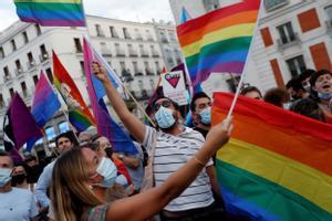 Manifestación del colectivo LGTBI en Madrid