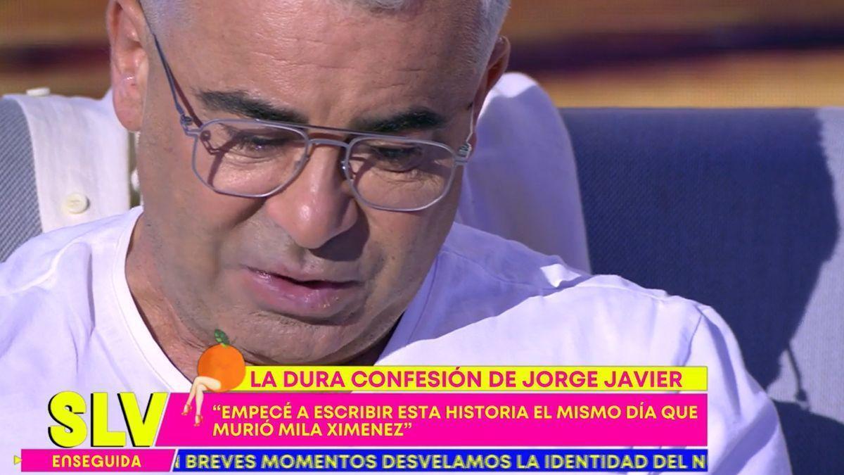 Jorge Javier, emocionado al anunciar su nuevo libro: "Me ha servido para salir del pozo en el que estaba"