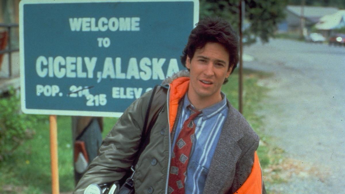 Rob Morrow (Joel Fleischman) en la serie ’Doctor en Alaska’. 