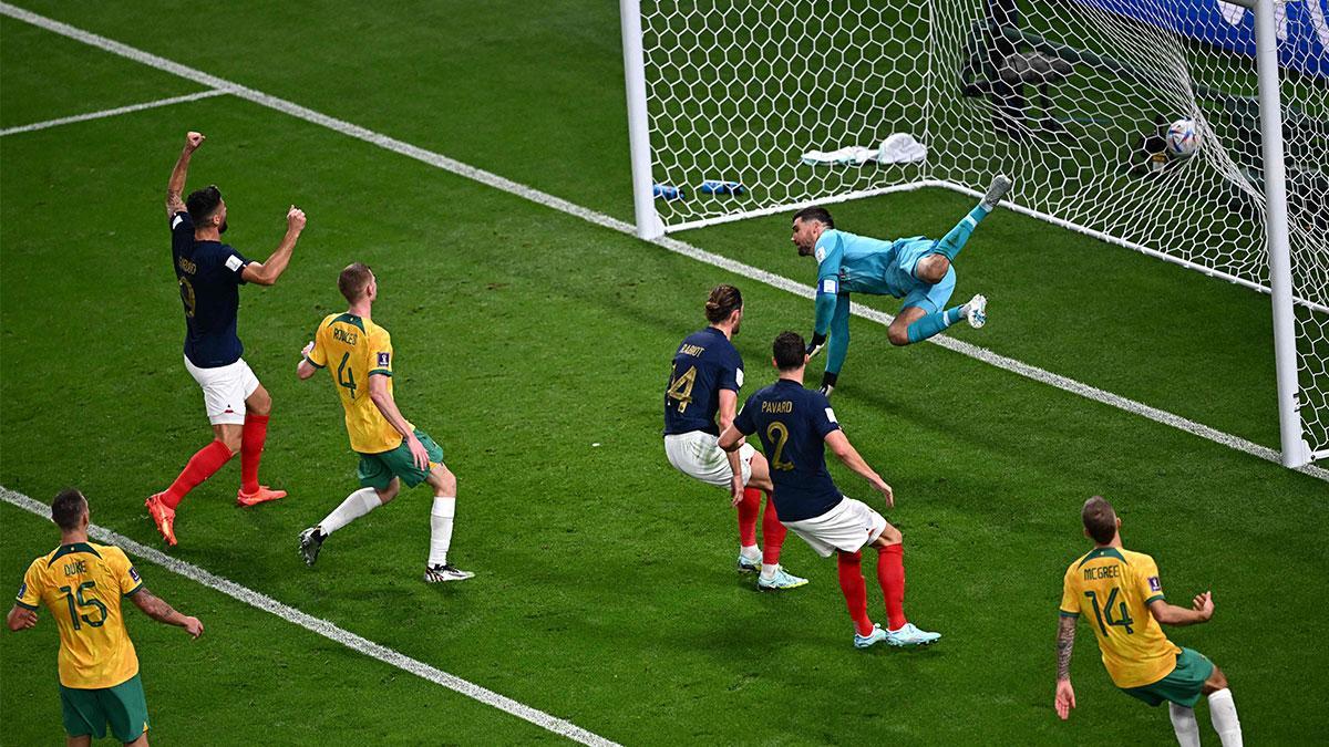 Francia - Australia | El gol de Rabiot