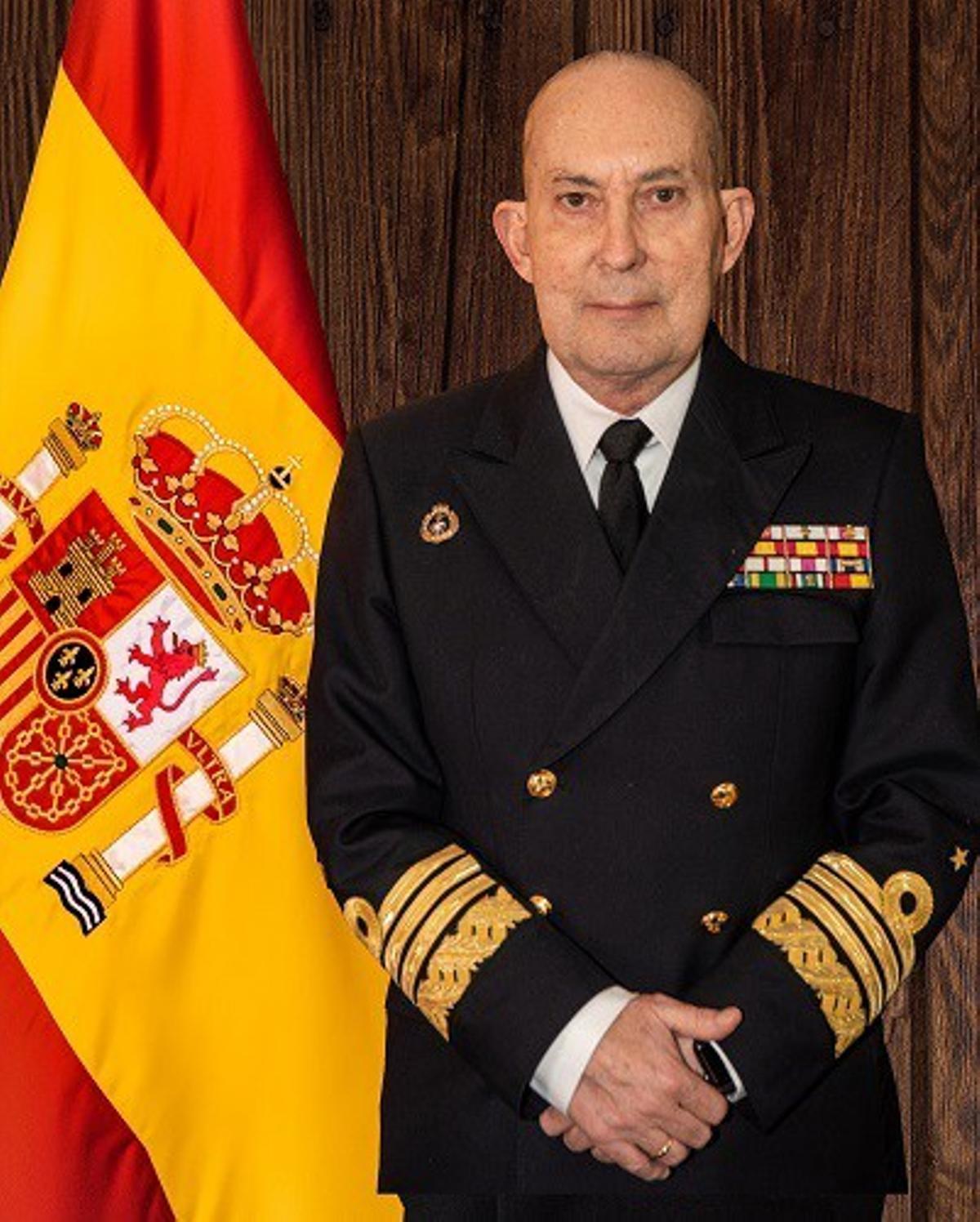 El Almirante General Antonio Martorell Lacave.