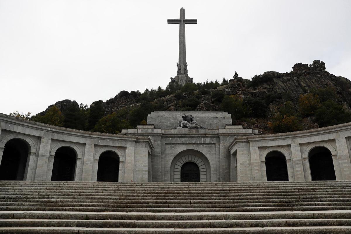Imagen de archivo de una vista del Valle de los Caídos. EFE/Mariscal