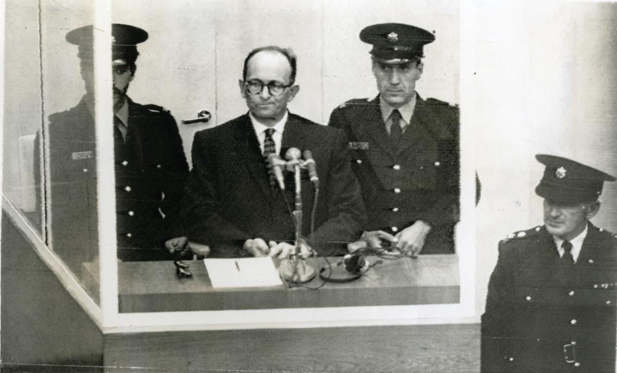 Abril 1961, juicio contra Adolf Eichmann.