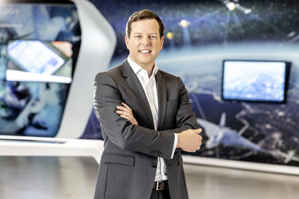 Bruno Fichefeux, director del programa Futuro Sistema de Combate Aéreo FCAS de Airbus Defence. & Space