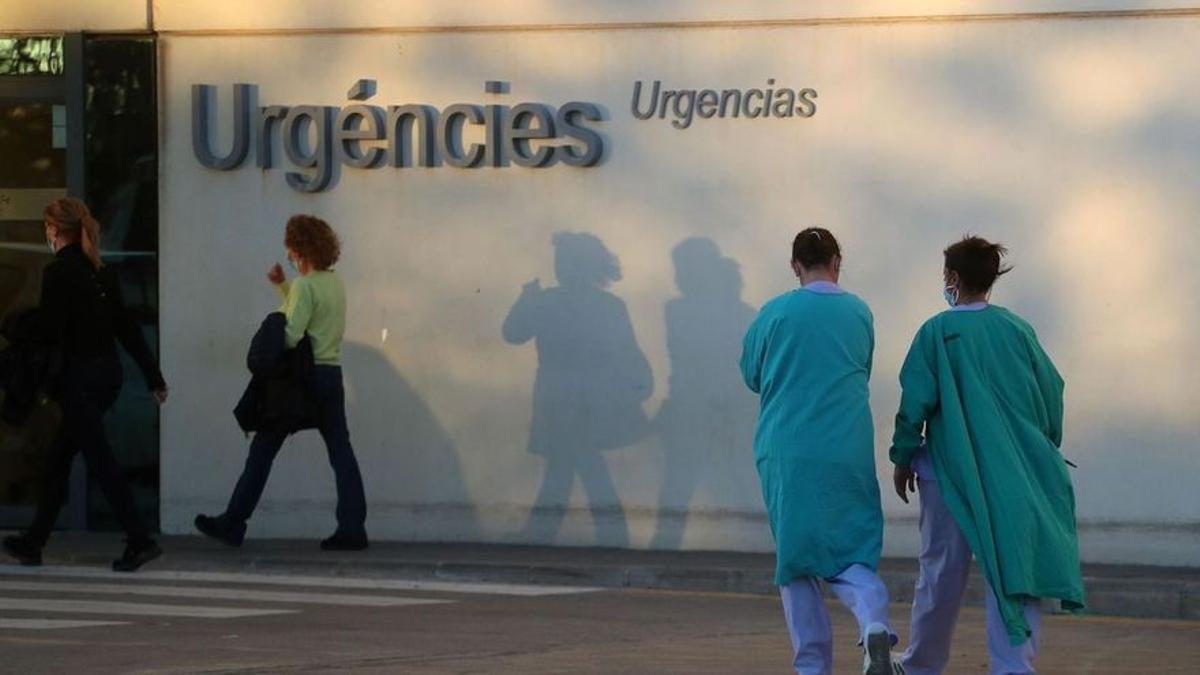 Entrada de Urgencias de un hospital. Entrada de Urgencias de un hospital.