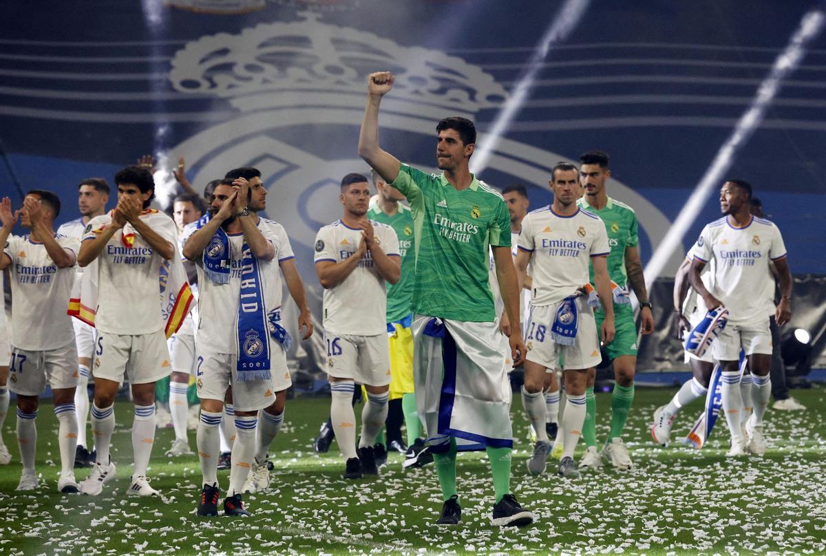 El Real Madrid brinda la Decimocuarta a su afición