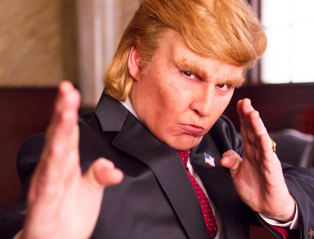 Johnny Depp dio vida a Donald Trump en un peculiar biopic producido por Funny or Die.