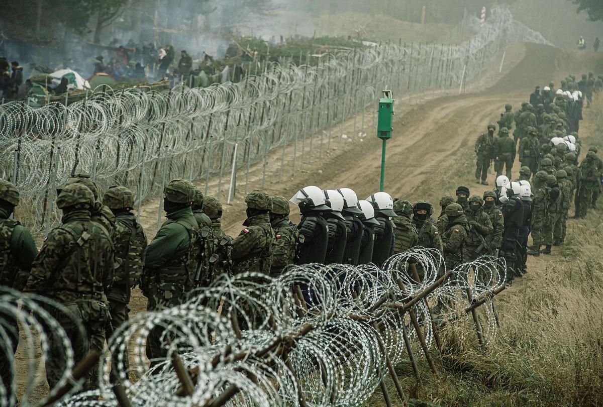 El Muro Entre Polonia Y Bielorrusia Comienza A Levantarse Para Frenar ...