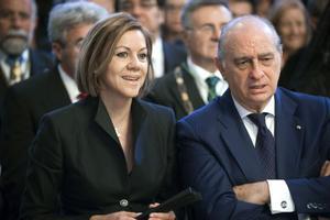 María Dolores de Cospedal y Jorge Fernández Díaz.