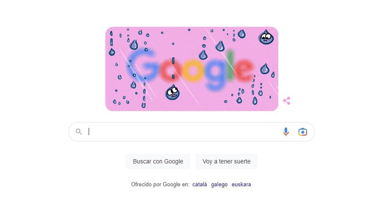 El 'doodle' de Google se equivoca de fecha este San Valentín El