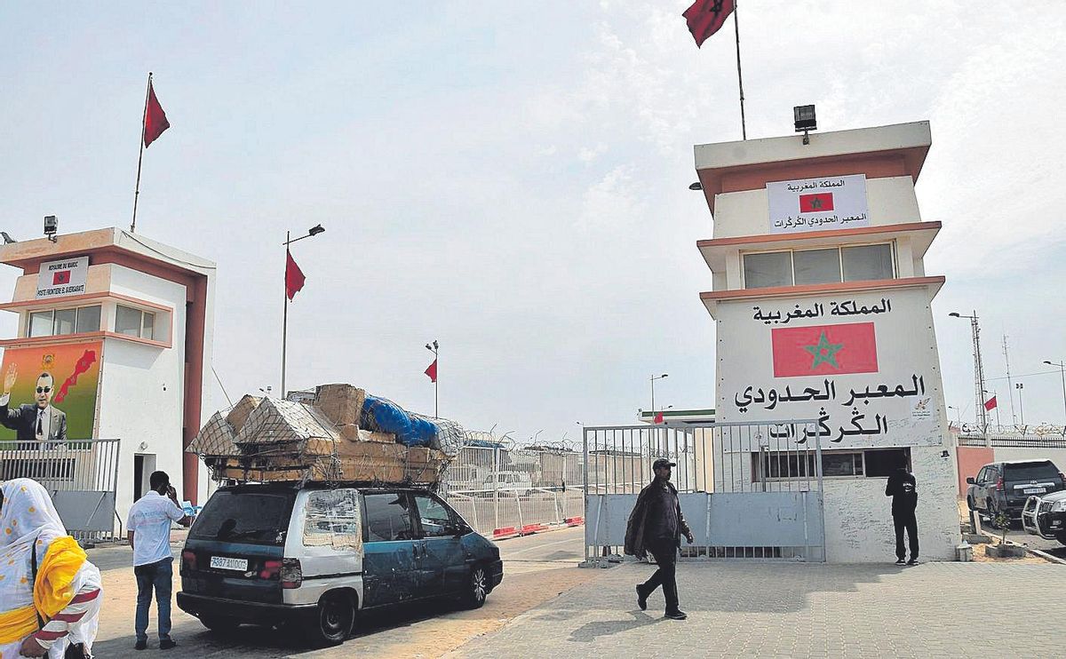 Marruecos refuerza su presencia en Guerguerat con la instalación de un puesto militar en la llamada zona colchón Marruecos refuerza su presencia en Guerguerat con la instalación de un puesto militar en la llamada zona colchón