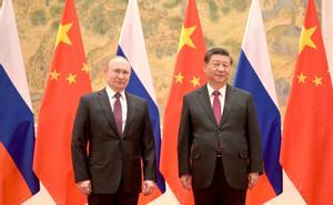 Putin admite la "inquietud" de China por la guerra de Ucrania
