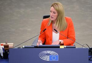 Roberta Metsola, primera candidata a presidir la Eurocámara en 2022
