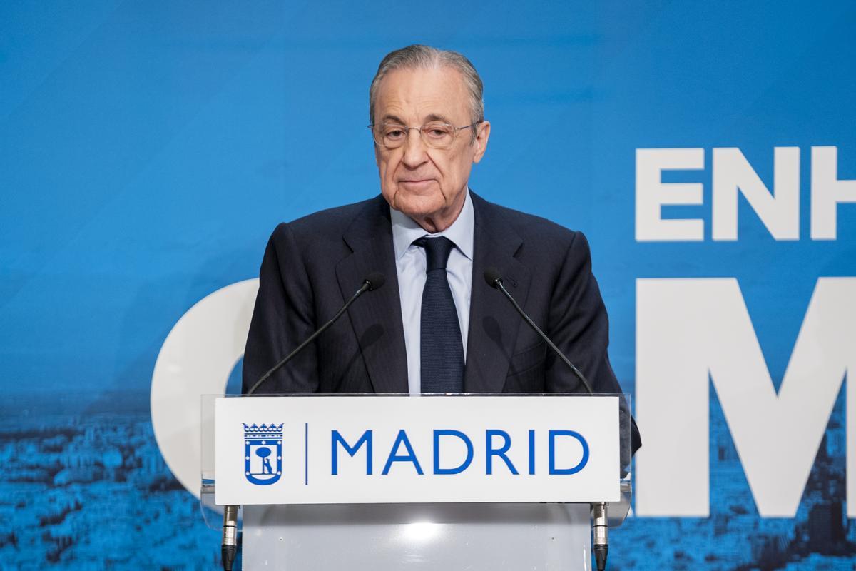 El presidente del Real Madrid, Florentino Pérez, en una imagen reciente.