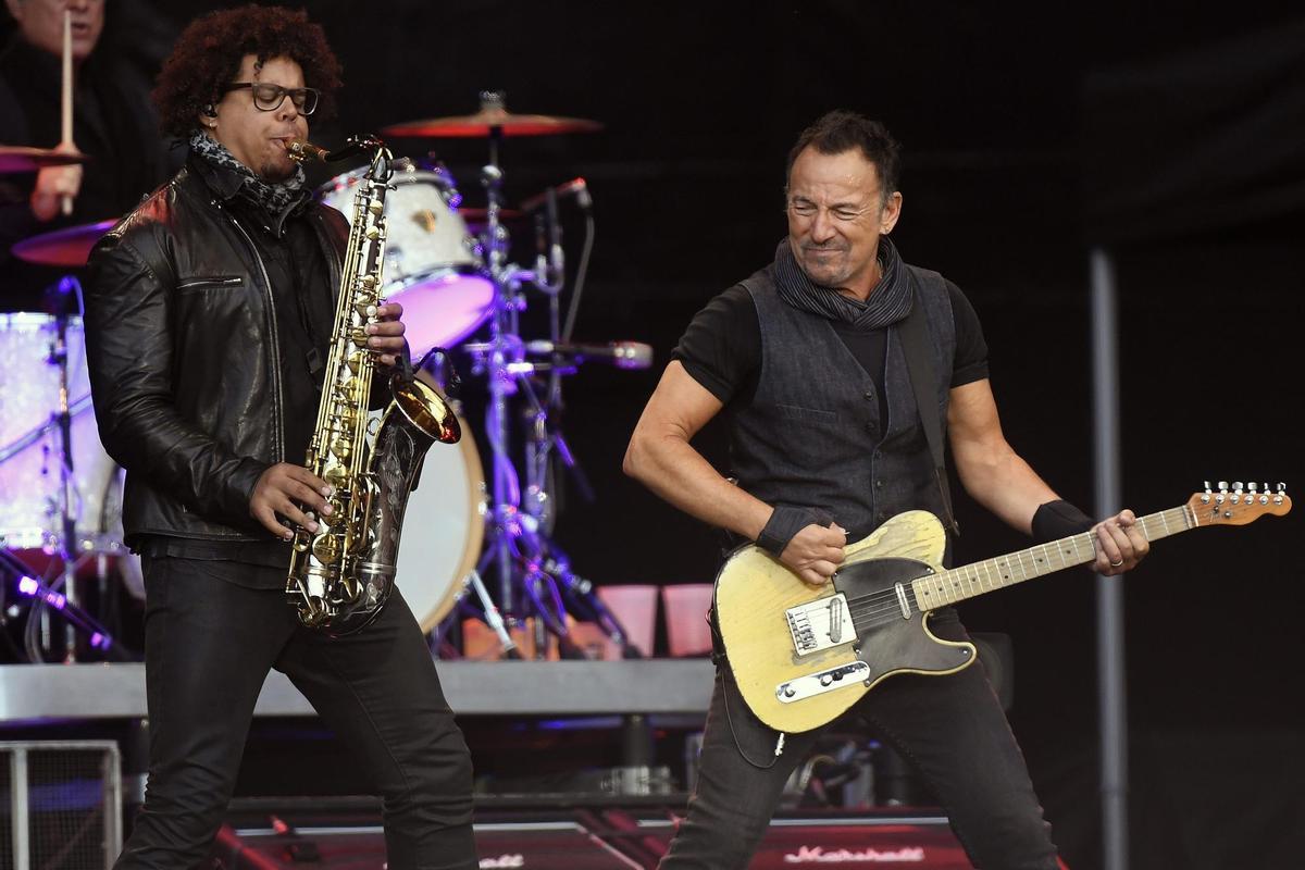 El cantante norteamericano Bruce Springsteen, en un concierto en 2016. EFE/EPA/WALTER BIERI