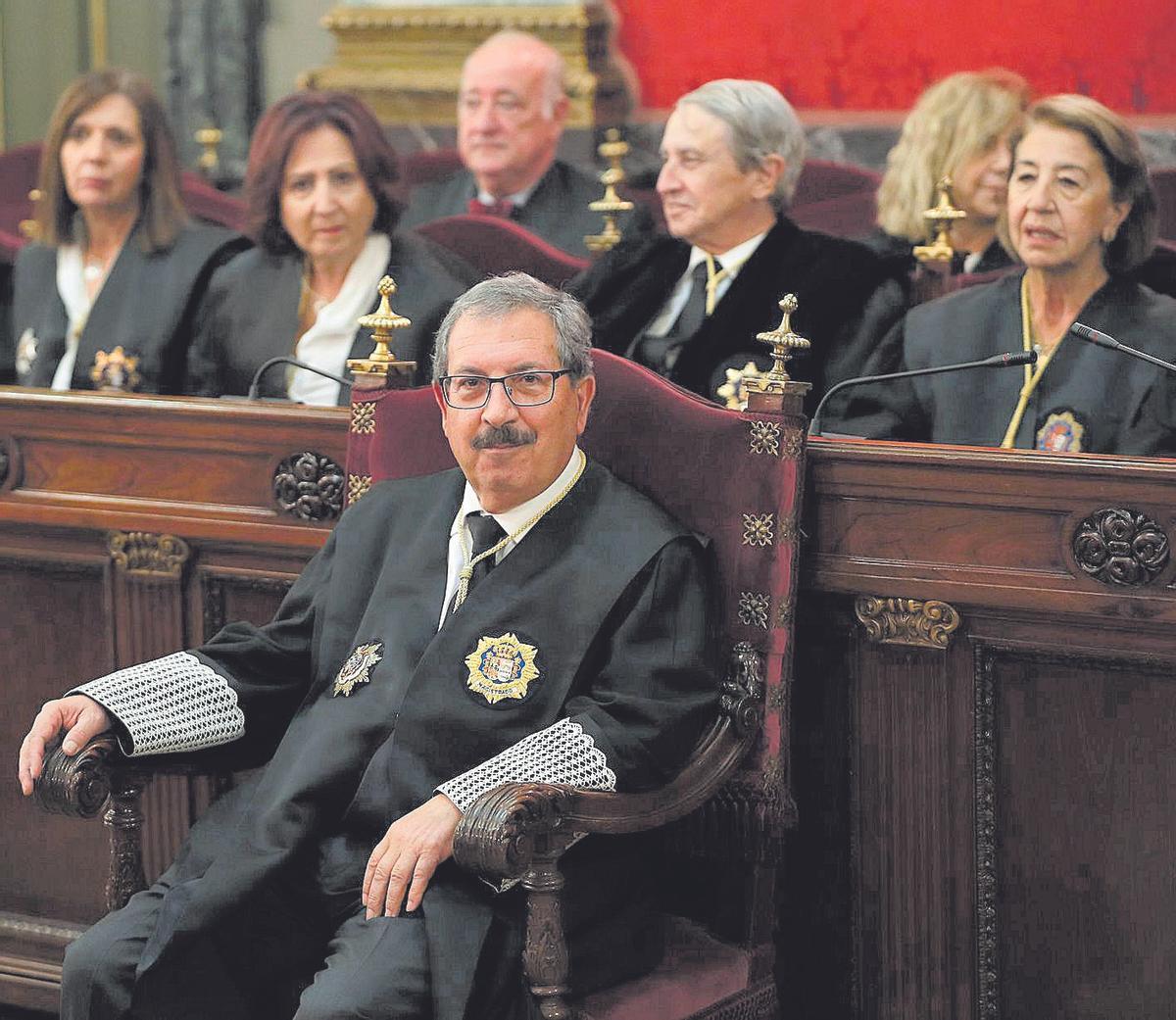 Rafael Mozo, presidente del Consejo General del Poder Judicial.