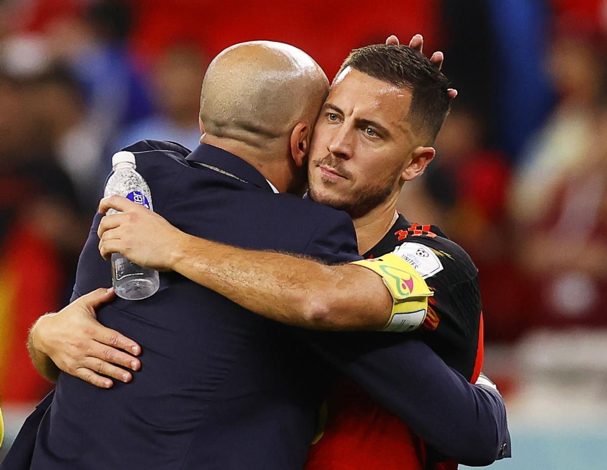 Hazard se retira de la selección de Bélgica Hazard se retira de la selección de Bélgica