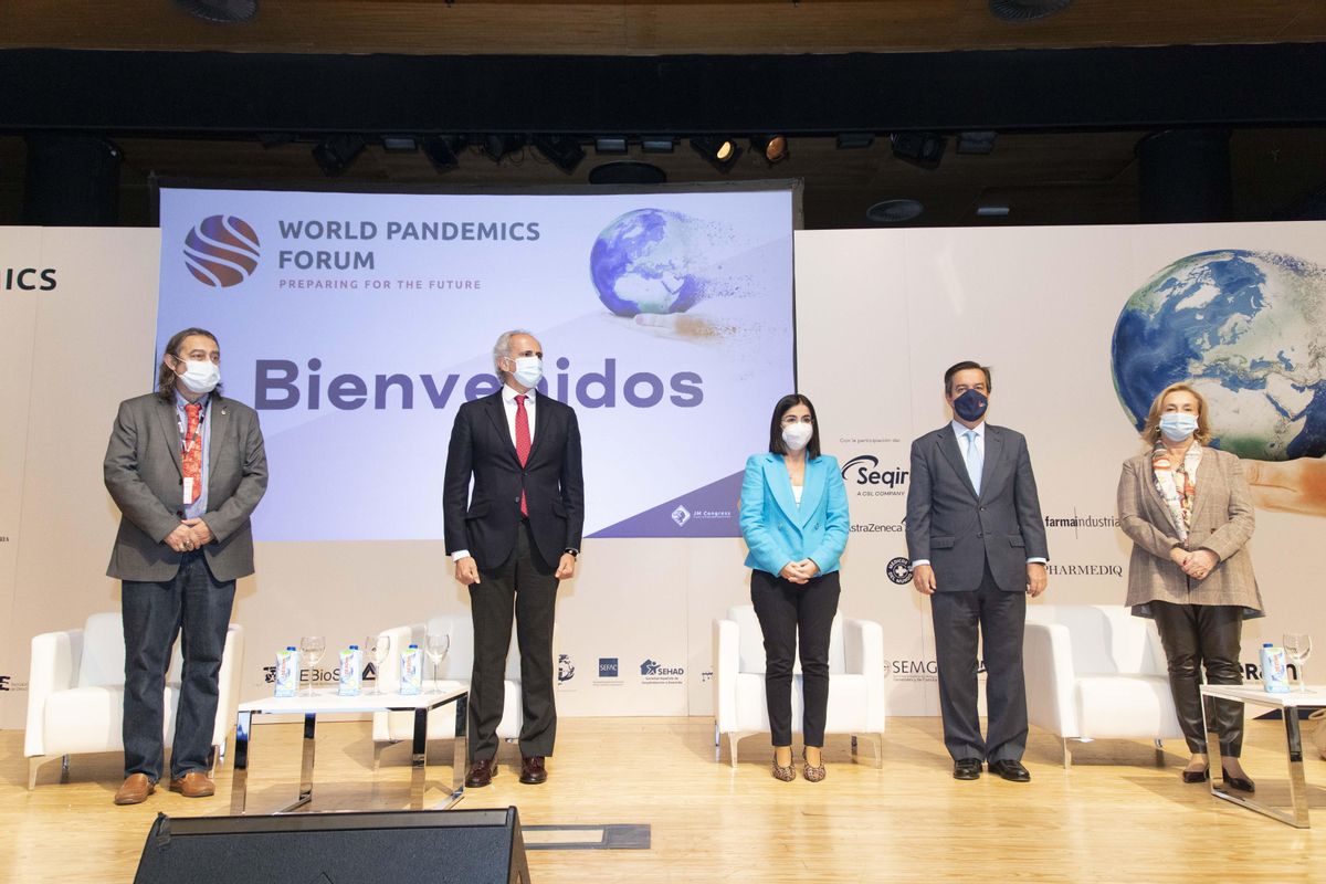Inauguración del Congreso Mundial de Pandemias. Inauguración del Congreso Mundial de Pandemias.