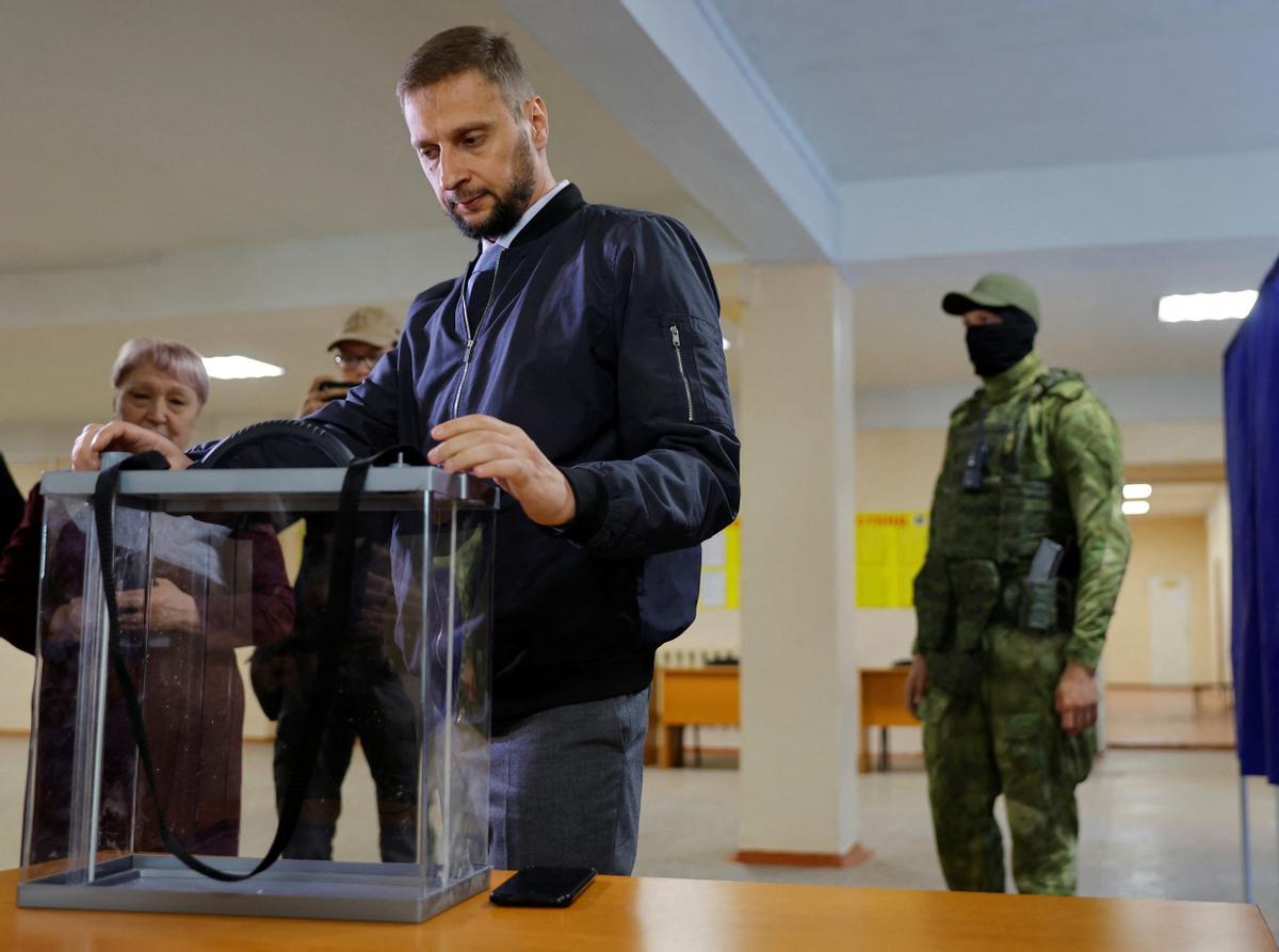 Los territorios ocupados de Ucrania inician los referendos para unirse a Rusia