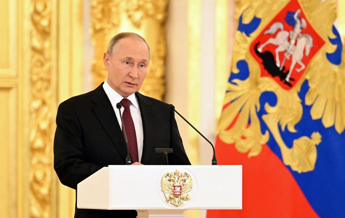 Vladimir Putin, en un discurso a los ciudadanos rusos. EPC