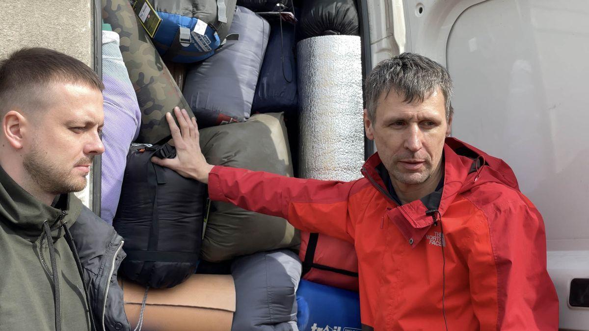 El peligroso viaje de vuelta a Ucrania con ayuda humanitaria
