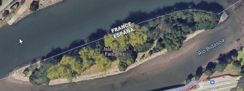 La isla de los faisanes el territorio entre España y Francia que